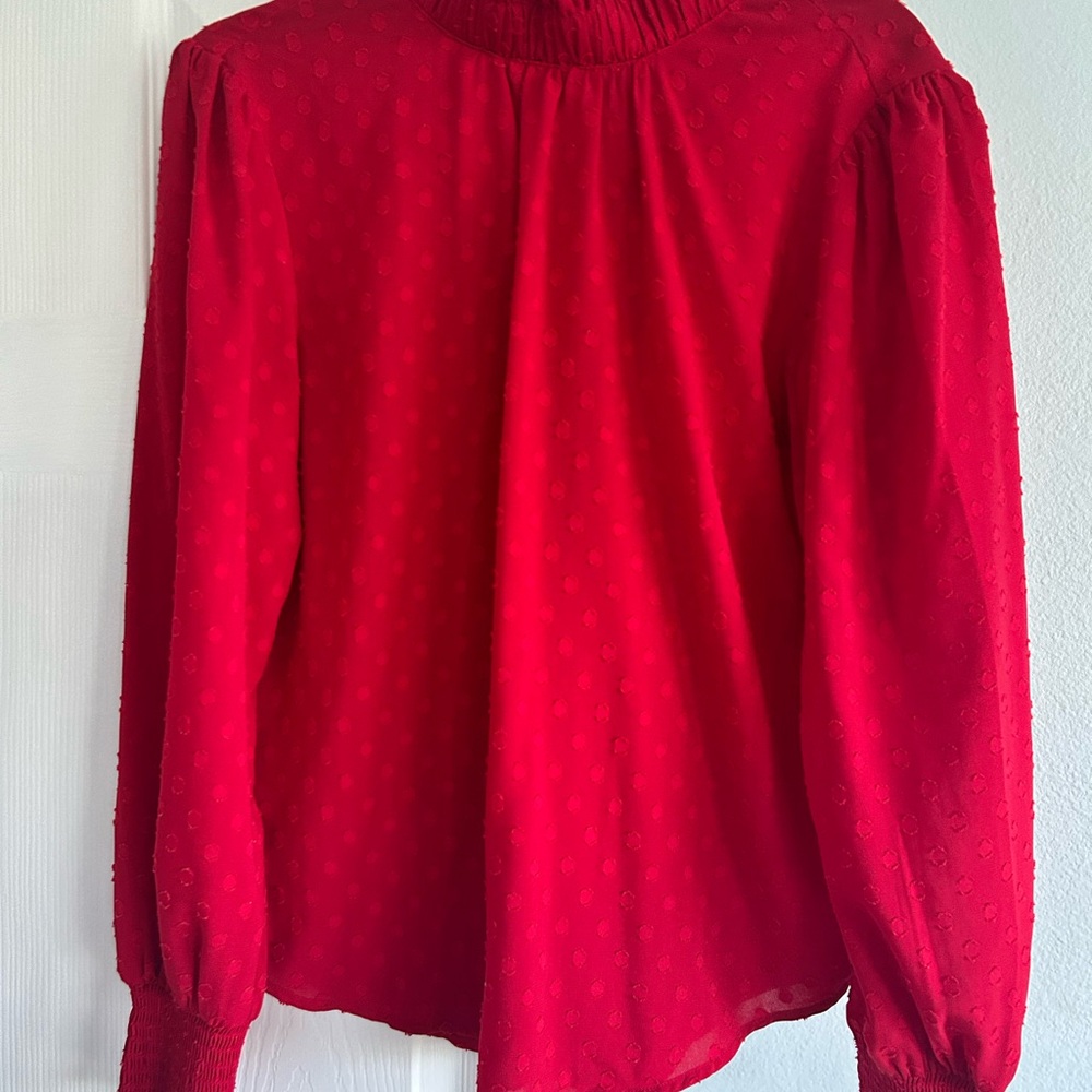 Loft Red Women's Top
